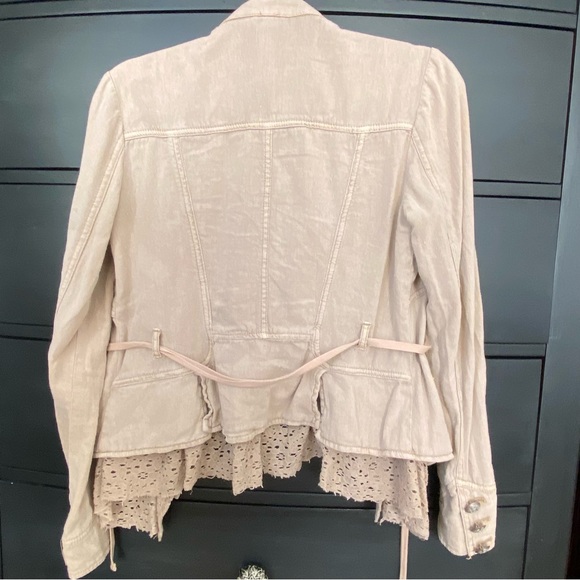 Free People Linen Jacket - Picture 3 of 4